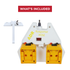 Response™ Starlink Mini HD DeWalt 20V Battery Adapter - Portable Power Mount