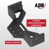 Black carbon fiber-reinforced composite and 5052 aluminum Starlink Mini Roof Rack Mount