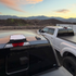 Side view of Starlink Mini mount designed for Ford F-Series trucks